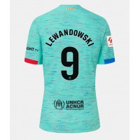 Dámy Fotbalový dres Barcelona Robert Lewandowski #9 2023-24 Třetí Krátký Rukáv